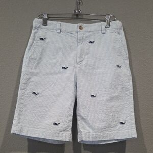Vineyard Vines Blue and White Kids Shorts